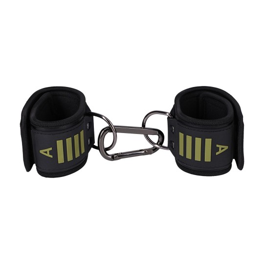 TACTICAL ANKLE CUFFS - BLACK/GREEN