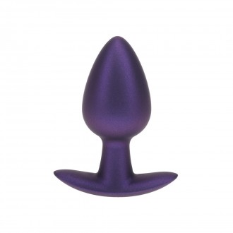 PLUG ANAL SMOOTH SILICONE MEDIUM 3,1 /7,9 CM METALLIC PURPLE OUCH!