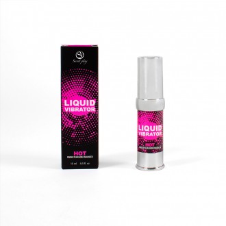 GEL LIQUID VIBRATOR HOT 15 ML