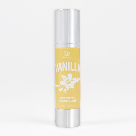 LUBRICANTE DE EFECTO CALOR CON SABOR A VAINILLA 50 ML SECRET PLAY