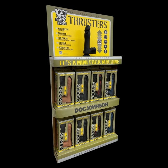 THRUSTERS - MINI FUCK MACHINE - CORRUGATED DISPLAY