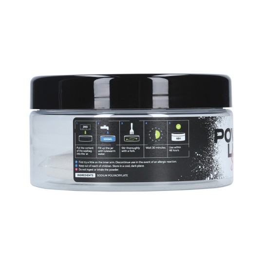 POWDER LUBE - TEST PACKAGE - 30 GR POWDER IN 300 ML JAR