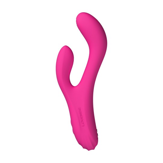 OSCI 3 - OSCILLATING VIBRATING AND HEATING RABBIT VIBRATOR - PINK