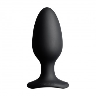 HUSH 2 - APP-CONTROLLED VIBRATING BUTT PLUG - 2.25 / 5,7 CM - BLACK