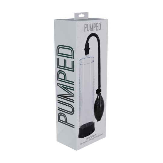 BASIC PUMP 1 - WATER RESISTANT - TRANSPARENT