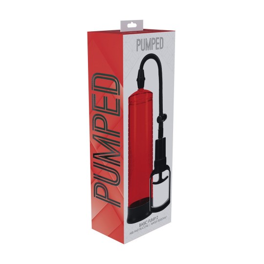 BASIC PUMP 2 - WATER RESISTANT - RED