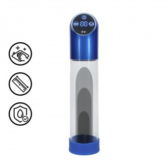BOMBA AUTOMÁTICA IMPERMEABLE - METAL AZUL