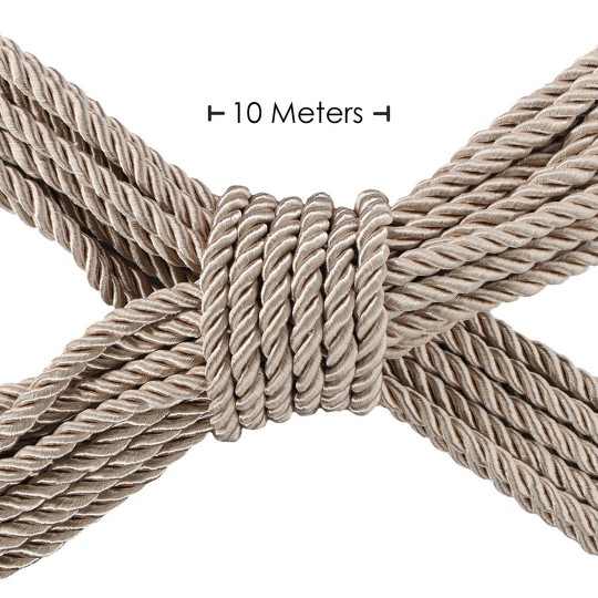 CUERDA DE POLIÉSTER PARA ATAR - 32.8 FT / 10 M - DORADO
