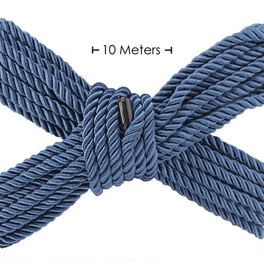 CUERDA DE POLIÉSTER PARA ATAR - 32.8 FT / 10 M - AZUL MARINO