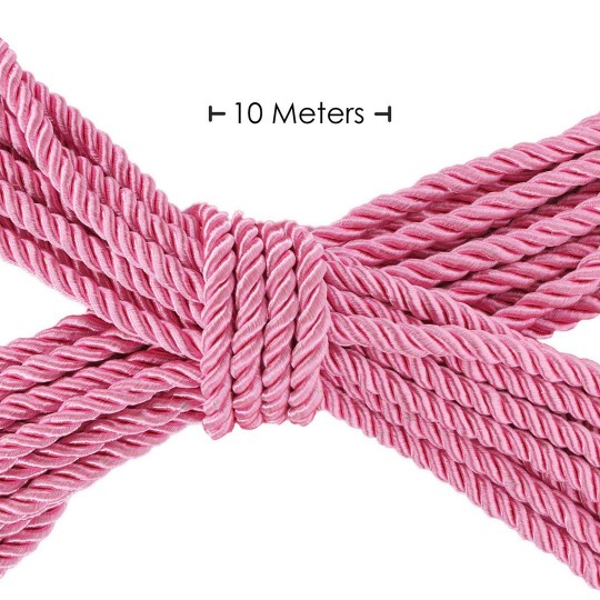 CUERDA DE POLIÉSTER PARA ATAR - 32.8 FT / 10 M - ROSA