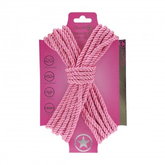 CUERDA DE POLIÉSTER PARA ATAR - 32.8 FT / 10 M - ROSA