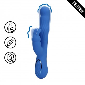 VIBRADOR CONEJITO WIGGLE - JETSET BLUE - TESTER