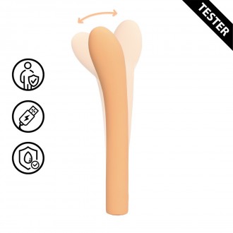 VIBRADOR PARA EL PUNTO G - PEACH FUZZ - TESTER