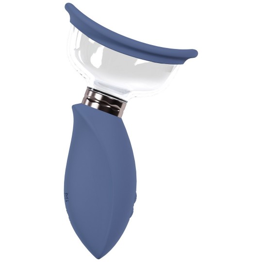 AROUSING - RECHARGEABLE VULVA AND BREAST PUMP - BLUE