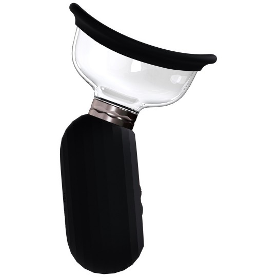 DAZZLING - RECHARGEABLE VULVA AND BREAST PUMP - BLACK