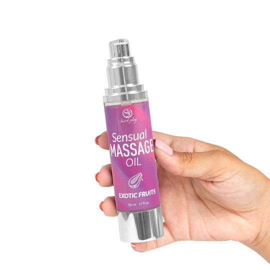 OLIO DA MASSAGGIO AI FRUTTI ESOTICI 50 ML SECRET PLAY