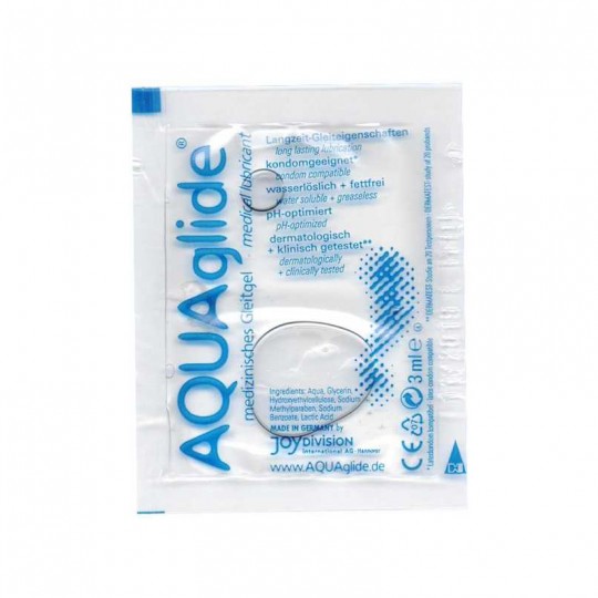 SOBRE DE LUBRICANTE AQUAGLIDE NEUTRO 3 ML