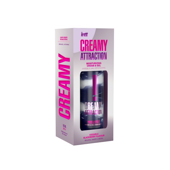 LOÇÃO BEIJÁVEL CREMOSA CREAMY ATTRACTION AROMA AMORA INTT 100ML
