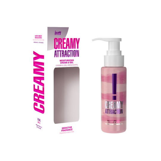 LOÇÃO CREMOSA CREAMY ATTRACTION AROMA AFRODISÍACO INTT 100ML
