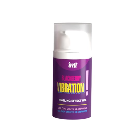 GEL CON VIBRACIÓN VIBRATION BLACKBERRY INTT 15ML
