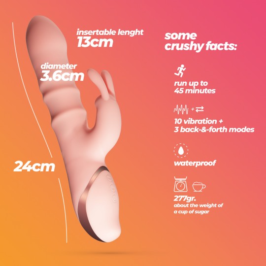 CRUSHIOUS RINGLORD RABBIT VIBRATOR