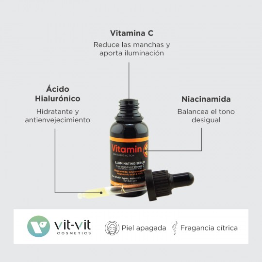 SERÚM VITAMIN C VIT VIT COSMETICS 30ML