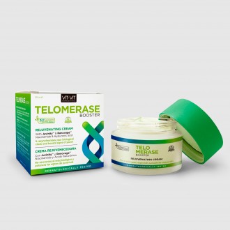 CREME DIÁRIO REJUVENESCEDOR TELOMERASE BOOSTER 50ML VIT VIT COSMETICS
