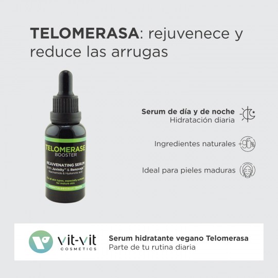 VIT COSMETICS TELOMERASE BOOSTER SERUM 30ML