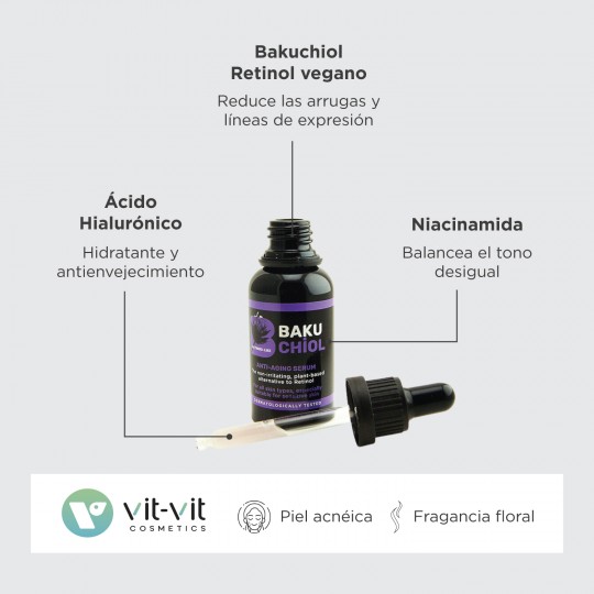 SIERO ANTI-INVECCHIAMENTO BAKUCHIOL VIT VIT COSMETICS 30ML