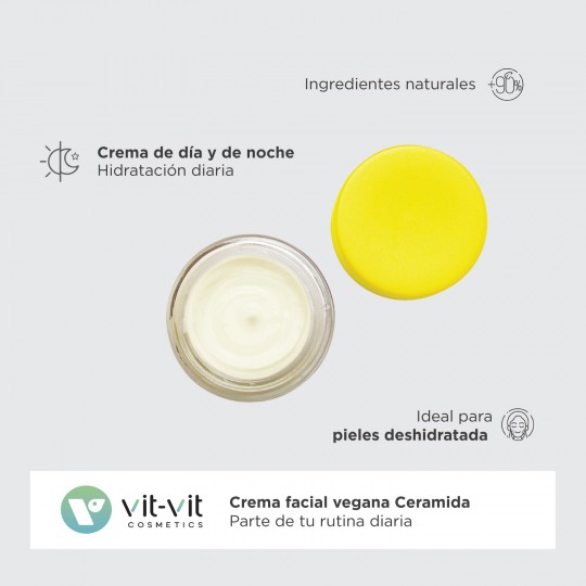 CRÈME DE JOUR CERAMIDE RESTORATIVE VIT VIT COSMETICS 50ML