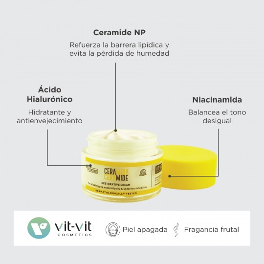 VIT COSMETICS CERAMIDE RESTORATIVE CREAM 50ML
