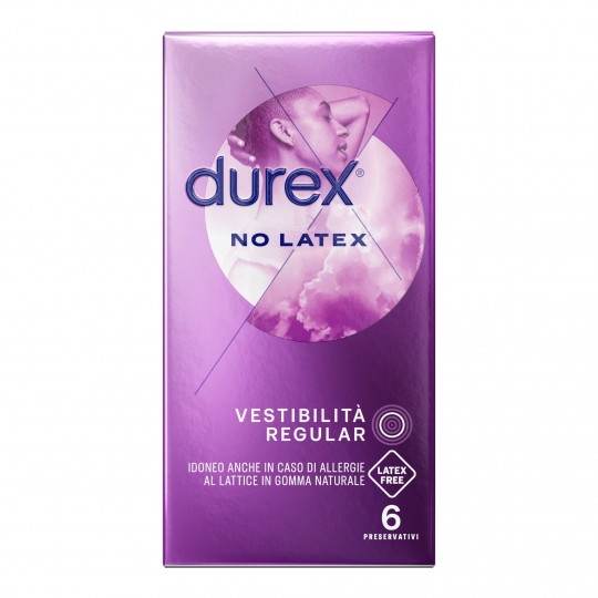 NO LATEX DUREX CONDOMS 6 UNITS