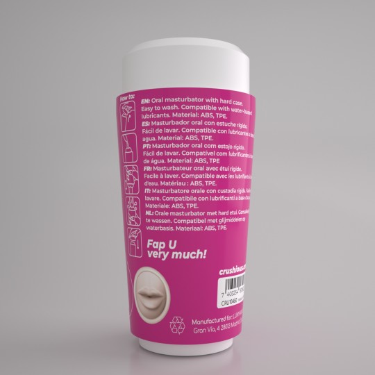 FAPPUCINO MASTURBATEUR ORAL PORTABLE SWEET KISS CRUSHIOUS