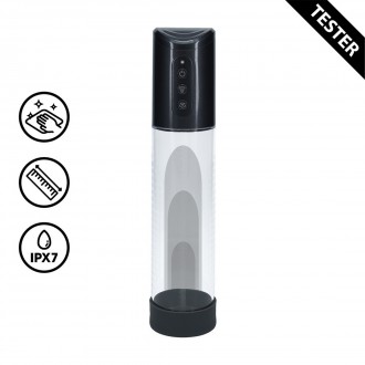 HYPERPUMP - ПЕРЕЗАРЯЖАЕМАЯ ПОМПА ДЛЯ ПЕНИСА - ОРУЖЕЙНЫЙ МЕТАЛЛ - ТЕСТЕР