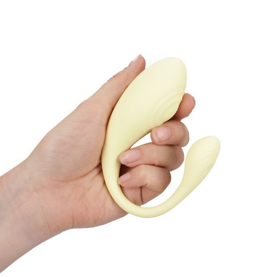 ВИБРИРУЮЩИЙ ВИБРАТОР ДЛЯ ТОЧКИ G С ДИСТАНЦИОННЫМ УПРАВЛЕНИЕМ - ЖЕЛТЫЙ