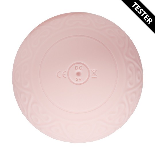 МАССАЖЕР С ВИБРАЦИЕЙ И ПОДОГРЕВОМ - РОЗОВЫЙ - ТЕСТЕР