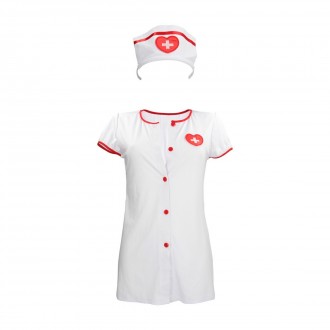 NURSE COSTUME - WHITE