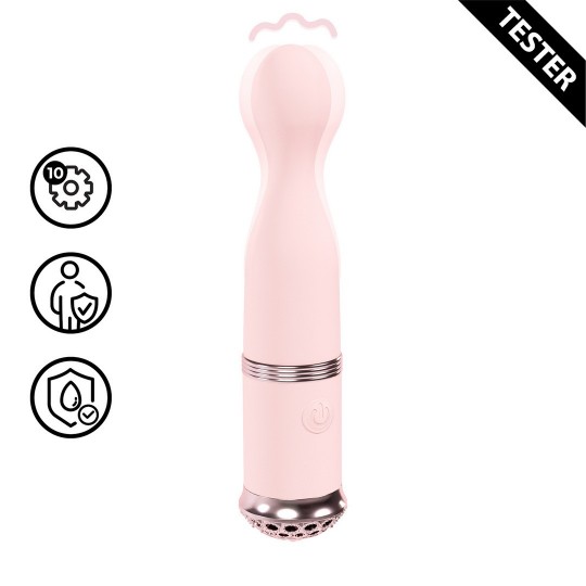 FINESSE - VIBRADOR DE PUNTA ESFÉRICA - ROSA - TESTER