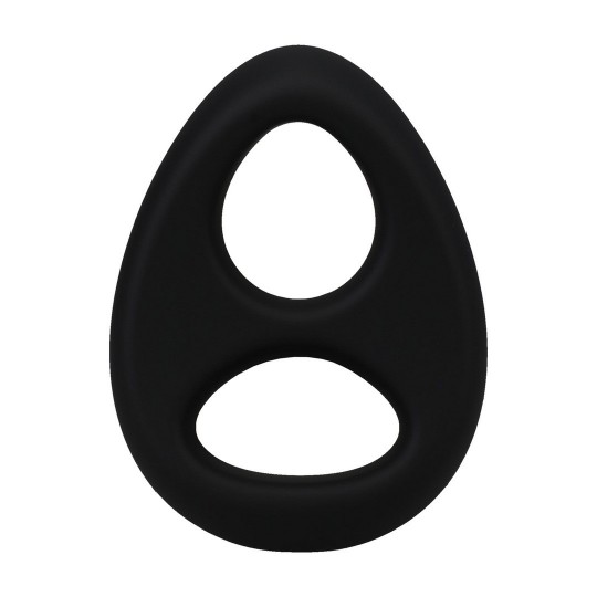 THE CODE - ANILLO DE SILICONA CON BANDANA - NEGRO