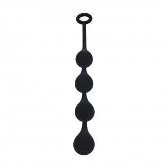 WATERDROP BOLAS ANALES DE SILICONA -M - 30MM - NEGRO