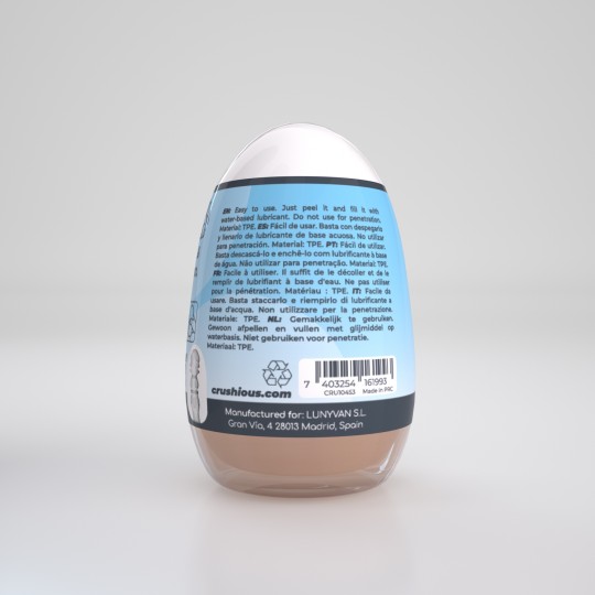 ŒUF MASTURBATEUR EZY EGG THE LOVER CRUSHIOUS