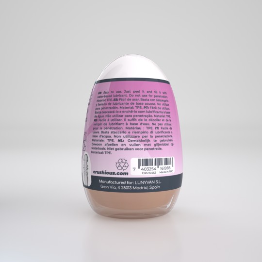 UOVO MASTURBATORE EZY EGG THE SKILLED CRUSHIOUS