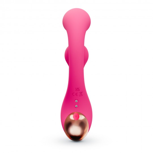 CRUSHIOUS PLEASER VIBRATOR WITH ROTATING STIMULATION