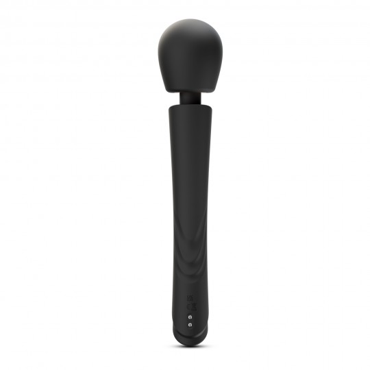 CRUSHIOUS HOLLY RECHARGEABLE WAND MASSAGER BLACK