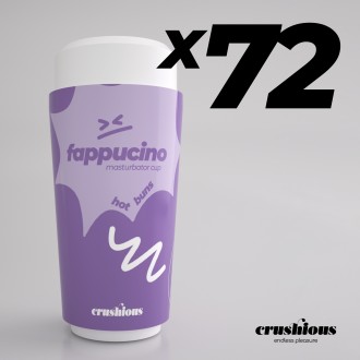 CONFEZIONE DA 72 FAPPUCINO MASTURBATORE ANALE PORTATILE HOT BUNS CRUSHIOUS
