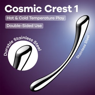 МЕТАЛЛ ДИЛДО COSMIC CREST 1 SATISFYER