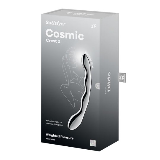 SATISFYER COSMIC CREST 2 METAL DILDO