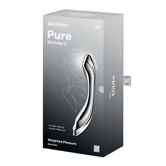 DILDO EN METAL PURE GRAVITY 2 SATISFYER