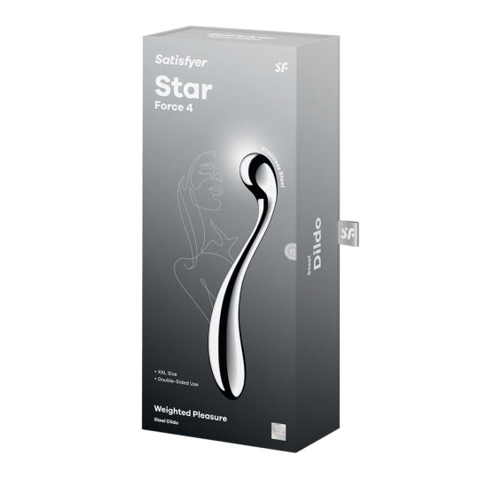 METALL DILDO STAR FORCE 4 SATISFYER