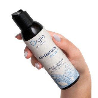 ИНТИМНЫЙ ГЕЛЬ ALL-NATURAL ACQUA 150 МЛ ORGIE